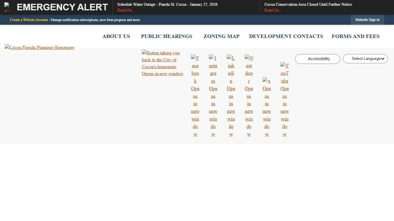 Property Information Cocoa, FL - Official Website